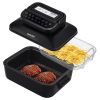 Chef 7 In 1 Smokeless Electric Indoor Grill,  Portable 2 in 1 Indoor Tabletop Grill & Griddle