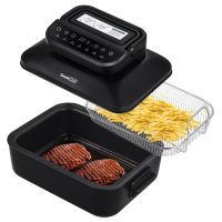 Chef 7 In 1 Smokeless Electric Indoor Grill,  Portable 2 in 1 Indoor Tabletop Grill & Griddle