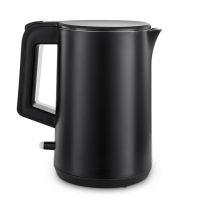 Cordless Double Wall Electric Kettle Stainless Steel Fast Heating 1.5L Electric Tea Kettle With Auto Shut-Off & Boil-Dry Protection, BPA-Free