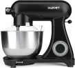 Stand Mixer Pro, All Metal Body Mixer, Tilt-Head Electric Food Mixer with Dough Hook, Wire Whip & Beater, Pouring Shield, 5.5QT Stainless Steel Bowl-M