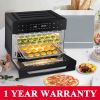 Geek Chef AiroCook 31QT Air Fryer Toaster Oven Combo, with Extra Large Capacity, Family Size, 18-in-1 Countertop Oven--YS