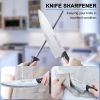 (Do Not Sell on Amazon) Knife Block Set with Knives, 15 Piece Kitchen Knife Sets with Wood Block, Professional Chef Knives High-Carbon Stainless Steel
