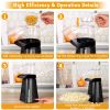 (Do Not Sell on Amazon) 1200W Hot Air Popcorn Poppers Machine, Home Electric Popcorn Maker with Measuring Cup, 3 Min Fast Popping, ETL Certified, Oil