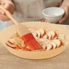 100Pcs Air Fryer Disposable Paper Liner w/ 100Pcs Disposable Gloves Baking Mat