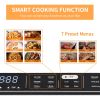 (Do Not Sell on Amazon) Geek Chef Airocook Smart 7-in-1 Indoor Electric Grill Air Fryer Family Large Capacity Grilled Pizza and Cyclone Grill Technolo