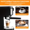 Espresso Machine 15 Bar For Espresso, High Performance 1300W With Foaming Milk Frother Wand