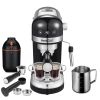20 Bar Espresso Machine,1350W,1.4 Ldetachable transparent water tank,Thermo block beating systeme