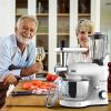 Nurxiovo 3 in 1 Stand Mixer, 850W 6.5QT Kitchen Food Mixer with Tilt-Head 6 Speed, Electric Standing Mixers with Dough Hook, Whisk, Beater, Meat Blend