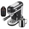 20 Bar Espresso Machine,1350W,1.4 Ldetachable transparent water tank,Thermo block beating systeme