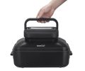 Chef 7 In 1 Smokeless Electric Indoor Grill,  Portable 2 in 1 Indoor Tabletop Grill & Griddle