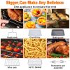 Geek Chef AiroCook 31QT Air Fryer Toaster Oven Combo, with Extra Large Capacity, Family Size, 18-in-1 Countertop Oven--YS