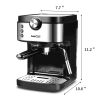 Espresso Machine 15 Bar For Espresso, High Performance 1300W With Foaming Milk Frother Wand