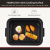 Chef 7 In 1 Smokeless Electric Indoor Grill,  Portable 2 in 1 Indoor Tabletop Grill & Griddle