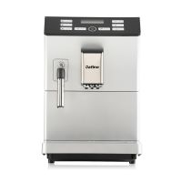 Dafino-205 Fully Automatic Espresso Coffee Maker w/ Milk Frother, Black (Color: sliver)