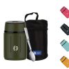25oz Food Flask, Office Outdoor Food Thermos, 750ML Portable Stainless Steel Food Soup Containers, Vacuum Insulated Food Flasks Thermocup