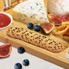 With Knives 7 Piece Bamboo Cheese Board Set  Natural Bamboo Cutting Board