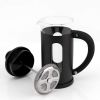 Small Mini French Press Coffee Maker 100% BPA Free French Press Glass Cup