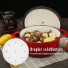 COOKWIN Enameled Cast Iron Dutch Oven with Self Basting Lid, Enamel Coated Cookware Pot 3QT