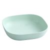 1Pcs  Salad Bowl Large Capacity Food Grade Versatile Dessert Snack Cake Serving Plate Household Supplies