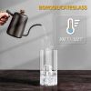 Small Mini French Press Coffee Maker 100% BPA Free French Press Glass Cup