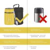25oz Food Flask, Office Outdoor Food Thermos, 750ML Portable Stainless Steel Food Soup Containers, Vacuum Insulated Food Flasks Thermocup
