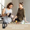 Small Mini French Press Coffee Maker 100% BPA Free French Press Glass Cup
