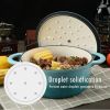 COOKWIN Enameled Cast Iron Dutch Oven with Self Basting Lid, Enamel Coated Cookware Pot 3QT