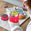 25oz Food Flask, Office Outdoor Food Thermos, 750ML Portable Stainless Steel Food Soup Containers, Vacuum Insulated Food Flasks Thermocup