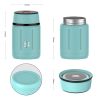 25oz Food Flask, Office Outdoor Food Thermos, 750ML Portable Stainless Steel Food Soup Containers, Vacuum Insulated Food Flasks Thermocup