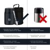 25oz Food Flask, Office Outdoor Food Thermos, 750ML Portable Stainless Steel Food Soup Containers, Vacuum Insulated Food Flasks Thermocup